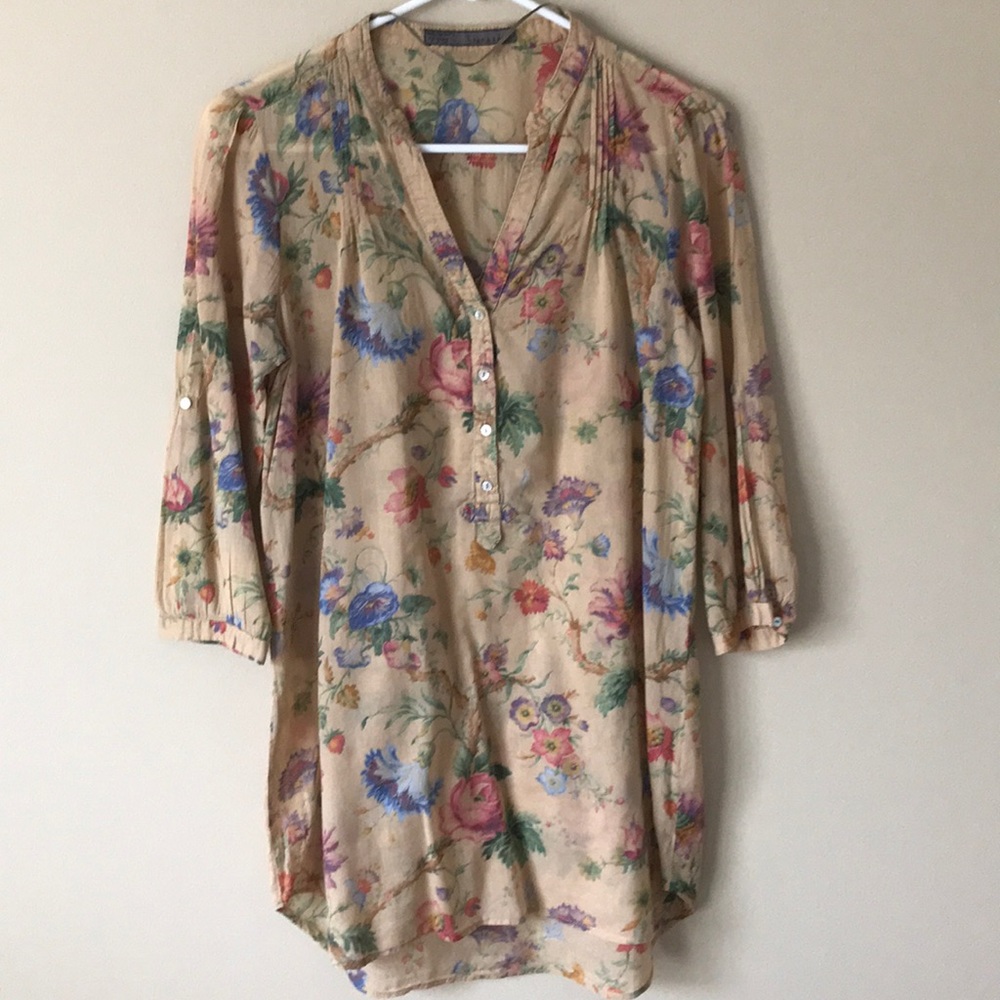 Zara Floral Tunic
